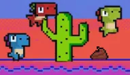 PLay Dino Dash Multiplayer now!